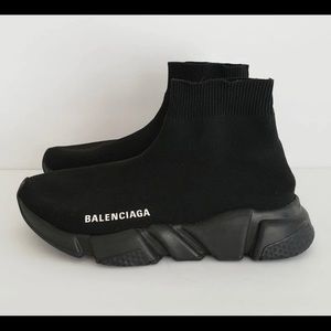 Authentic black Balenciaga sneakers